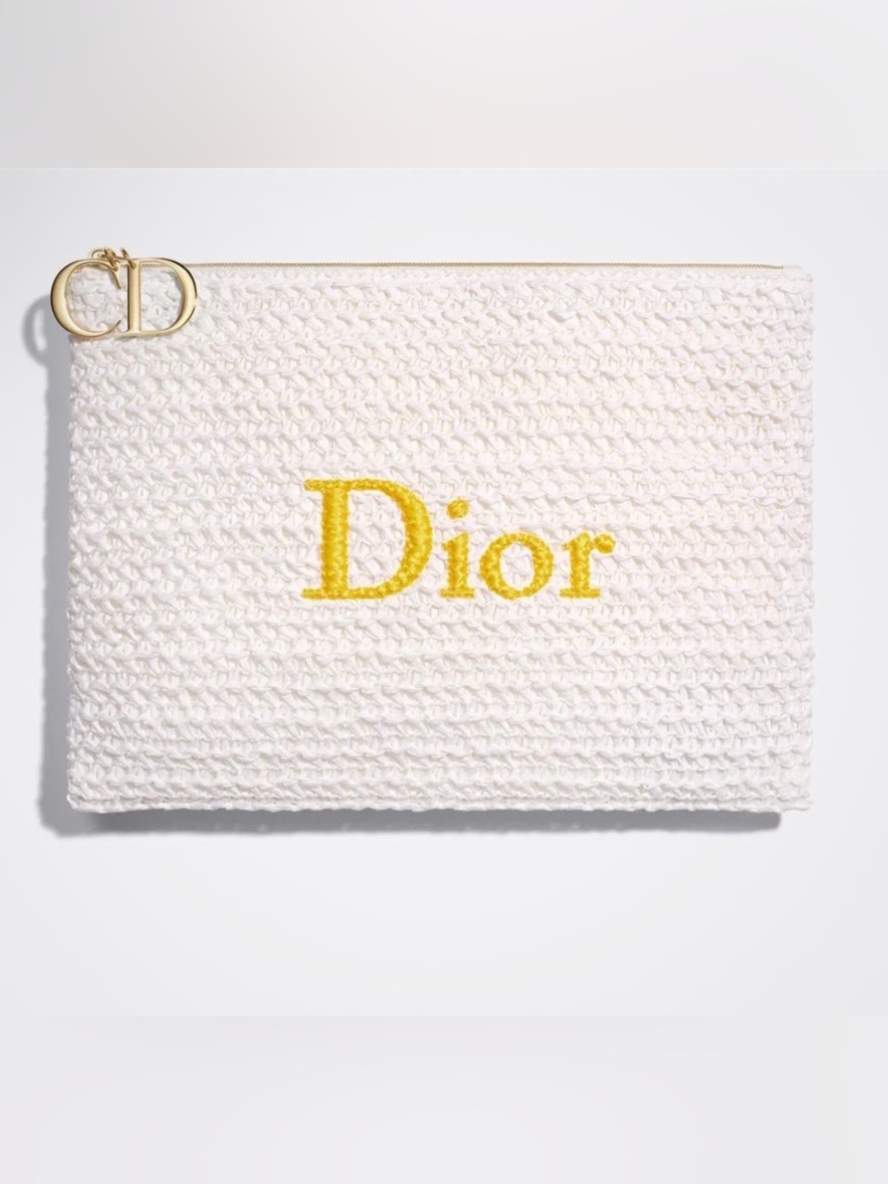 DIOR Beauty Raffia Pouch